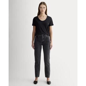 NWT Everlane Women's '90s Cheeky® Jean in Washed Black, Size 27, Denim